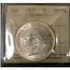 Image 1 : 1937 $1 ICCS MS64, another gem blast white ex