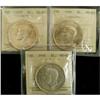 Image 1 : Lot of 3 ICCS graded $1 1939 MS-63 (3),