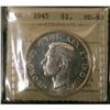 Image 1 : 1945 $1 ICCS MS-63, brilliant with full luste