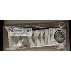 Lot of  sixteen  $1.  Includes 1946, 1951, 19