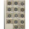 Image 1 : 1946 to 1966 $1,  Lot of 14 coins all ICCS MS
