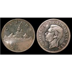 1948  "ROTATED DIES" $1 ICCS MS-60  Brilliant