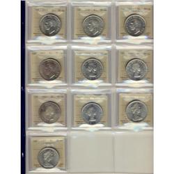 1949, 1950, 1951, 1952, 1958, 1962, 1963, 196