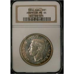 1950  Arnprior $1 NGC MS-64,