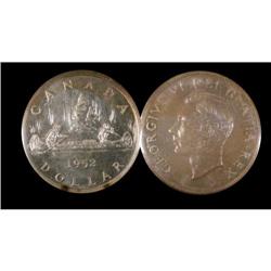 1952 $1 WL ICCS MS65, great eye appeal with l