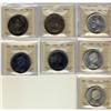 Image 1 : Lot of 7 ICCS MS63 Silver Dollars, includes,