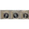 1967 $1 ICCS SP-65 HEAVY CAMEO, lot of 3 coin