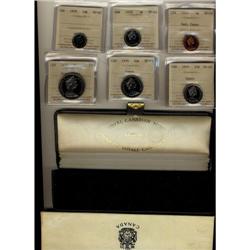 1970 Specimen Set. All coins are ICCS SP-65,