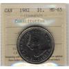 Image 1 : 1982 "Constitution" $1 ICCS MS-65.