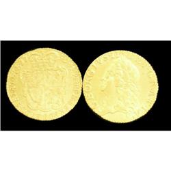 England 1/2 Guinea 1759 KM#587 Certified by I