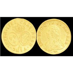 France - Louis D'or, 1726A KM#489,1. Certiifi