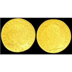 France - Louis D'or, 1727L KM#489,12 Certiifi