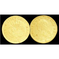 France - Louis D'or, 1736(9) KM#489,26 Certii