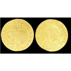 France - Louis D'or, 1738Q KM#489,17 Certifie
