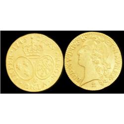 France - Louis D'or, 1745Q KM#513,27 Certifie