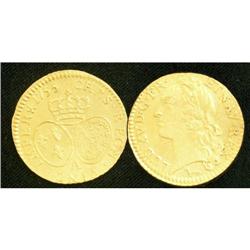 France - Louis D'or, 1755A KM#513,1 Certified