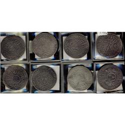 France 1726.  Lot of 8 pcs KM#486.  All dated