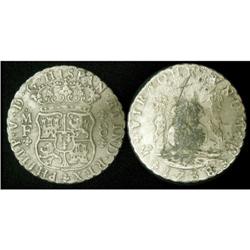 Mexico Silver 8 Reales KM#103 1738Mo 8/7 F12