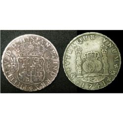 Mexico Silver 8 Reales KM#103 1741Mo VF(c)