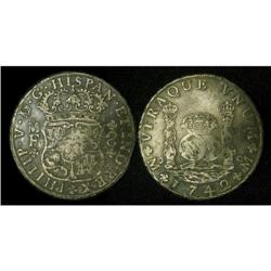 Mexico Silver 8 Reales KM#103 1742Mo VF(c)