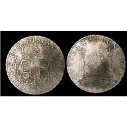 Mexico Silver 8 Reales KM#103 1743Mo VF©