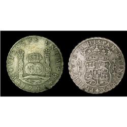 Mexico Silver 8 Reales KM#103 1746Mo EF(b).