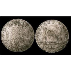 Mexico Silver 8 Reales KM#103 1746Mo EF©