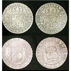 Mexico Silver 8 Reales KM#103 1746Mo VF©.  Lo