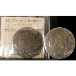 Mexico Silver 8 Reales KM#103 1746Mo Philip V