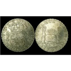 Mexico Silver 8 Reales KM#103 1747Mo Philip V