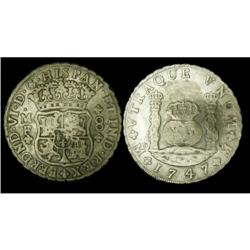 Mexico Silver 8 Reales KM#104,1 1747Mo EF©