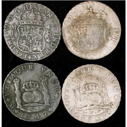 Mexico Silver 8 Reales KM#104,1 1747Mo VF©. L