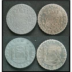 Mexico Silver 8 Reales KM#104,1 1748Mo VF(b).