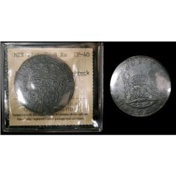 Mexico Silver 8 Reales KM#104.1  1748/7Mo Fer