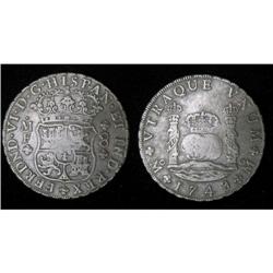 Mexico Silver 8 Reales KM#104,1 1749Mo VF(b)