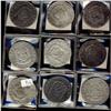 Image 1 : Mexico Silver 8 Reales (Mo). Lot of 9 coins a