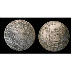 Mexico Silver 8 Reales KM#104.1  1750Mo Ferdi