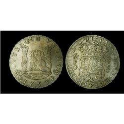 Mexico Silver 8 Reales KM#104,1 1751Mo VF30(b