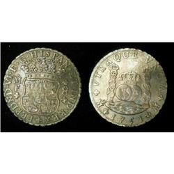 Mexico Silver 8 Reales KM#104,1 1751Mo VF30(b