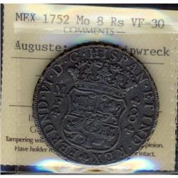 Mexico Silver 8 Reales KM#104.1  1751Mo Ferdi