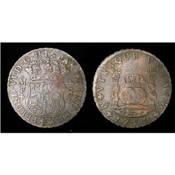 Mexico Silver 8 Reales KM#104,1 1752Mo VF30(b