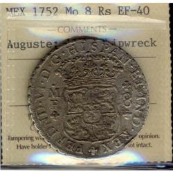 Mexico Silver 8 Reales KM#104.1  1752Mo Ferdi