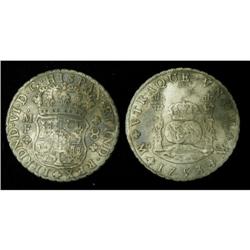 Mexico Silver 8 Reales KM#104,1 1753Mo VF30(b