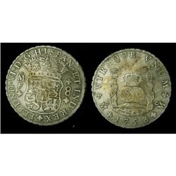 Mexico Silver 8 Reales KM#104,1 1753Mo VF30(b