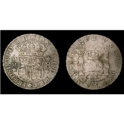 Mexico Silver 8 Reales KM#104,1 1754Mo MM VF©