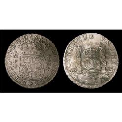 Mexico Silver 8 Reales KM#104,1 1754Mo MF VF3