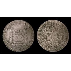 Mexico Silver 8 Reales KM#104,2 1755Mo MM VF2