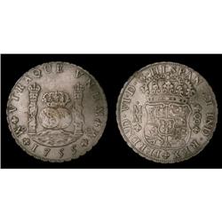 Mexico Silver 8 Reales KM#104,2 1755Mo MM EF4