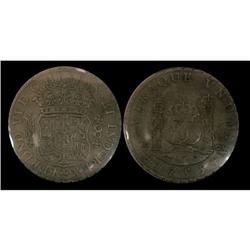 Mexico Silver 8 Reales KM#104.2  1755Mo Ferdi