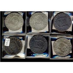 Mexico Silver 8 Reales KM#104,2 1756Mo MM Lot